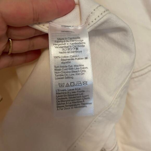 NWT Madewell Cocoon-Sleeve Denim Lady Jacket In Vintage Canvas Size XL - Picture 5 of 8